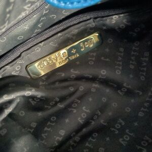 Olivia enjoy blue purse